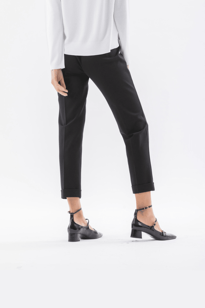 Solid color tight-fitting trousers 047102
